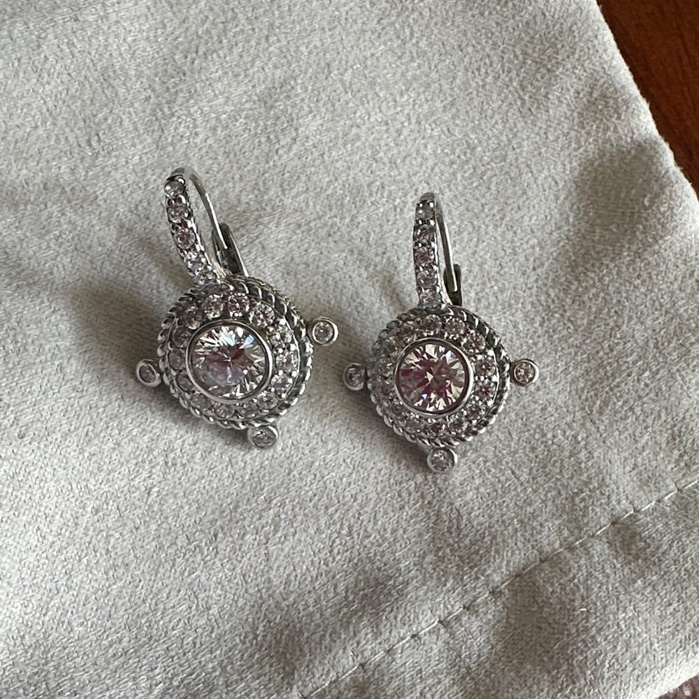 Elegant Judith Ripka earrings